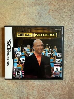 Nintendo Deal or No Deal - Black Case with Blue Dresses